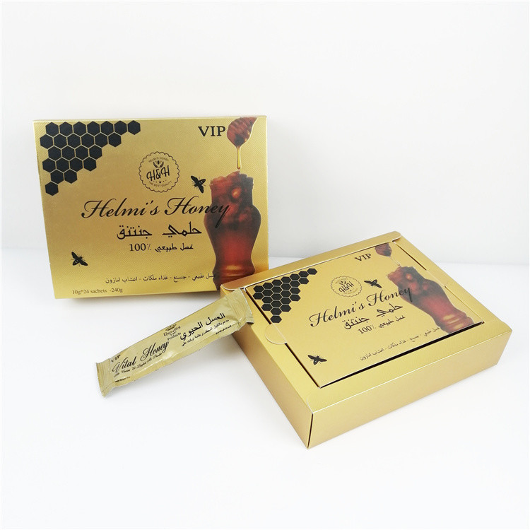 La aduana imprimió el bolso vacío Honey Food Grade Edible Pouch del envase de plástico 20g