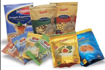 Levántese las bolsitas de té que empaquetan el final brillante laminado con la cremallera/la ventana