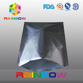 Bolsas de vacío de papel de aluminio, alimentos texturizados bolsas de sellador de vacío en relieve