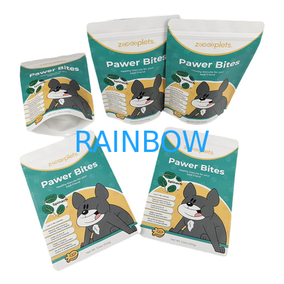 Bolsa al por mayor Bolsa de papel kraft de impresión digital para perros y gatos