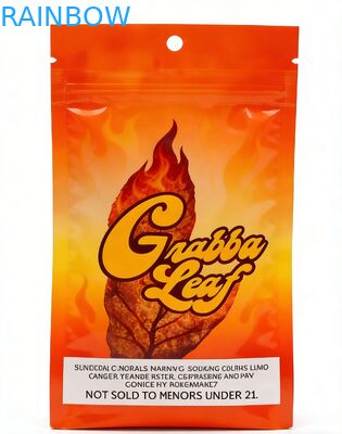 En el caso de los cigarrillos, el uso de la película de aluminio reciclable de grado alimenticio Mylar, resistente a los niños, vacío, a prueba de olor, de cigarrillos, de papel laminado, de calibre alimenticio