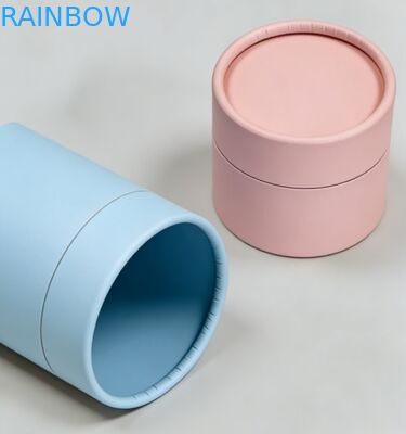 Embalaje en cilindro ecológico biodegradable, personalizable, tubos y cajas de papel para envases de productos cosméticos y perfumes seguros para alimentos