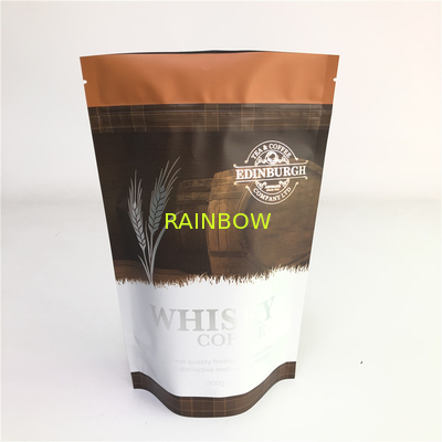 El bolso de empaquetado del té del café modificado para requisitos particulares imprimió el bolso vacío del café etíope del café 250g 500g 1kg